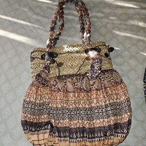 Artisan Woven Boho Shoulder Bag